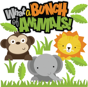 What A Bunch Of Animals SVG