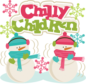 Chilly Children SVG Snow Cute Clipart Free Clip Art Free SVG