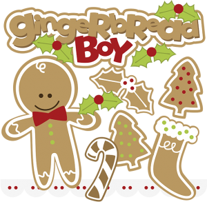 Gingerbread Boy SVG