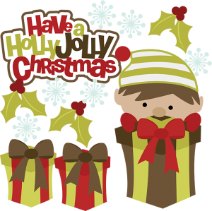 Have A Holly Jolly Christmas SVG christmas clipart cute clip art free svg