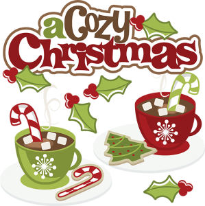 A Cozy Christmas SVG cute christmas clipart christmas svg christmas clip art