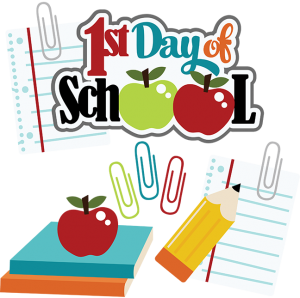 1st Day Of School SVG school svg file cute school clipart pencil svg book svg