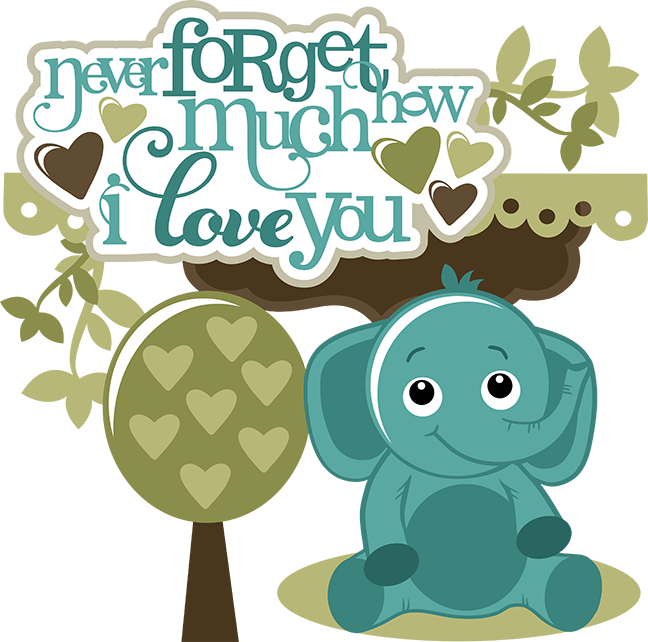 elephant love clipart - photo #4