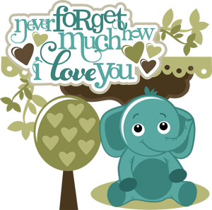 Elephant SVG elephant clipart cute clip art cute elephant clipart svg files