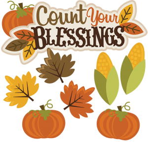 Count Your Blessings SVG thanksgiving svg file thanksgiving clipart cute clipart autumn clipart