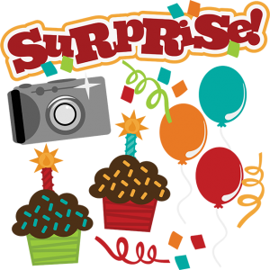 Surprise! SVG birthday svg file camera svg file cupcake svg file svg files for scrapbooking