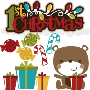 1st Christmas SVG christmas svgs teddy bear svg file svg files for scrapbooking candy cane svg
