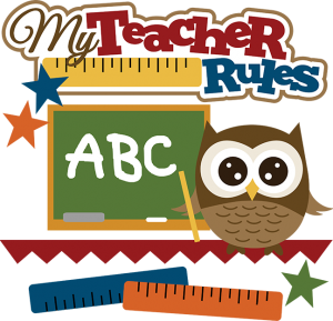 My Teacher Rules SVG school svg file owl svg files svg files for scrapbooking cute clipart