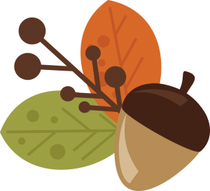 Acorn and Leaves free svg files free svg files for scrapbooking