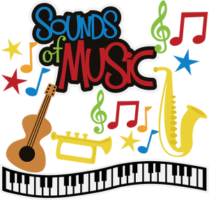 Sounds Of Music SVG musical instruments svg files music trumpet svg file saxaphone svg file