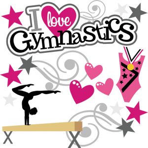 I Heart Gymnastics SVG gymnastics svg files for scrapbooking cutting files for scrapbooking