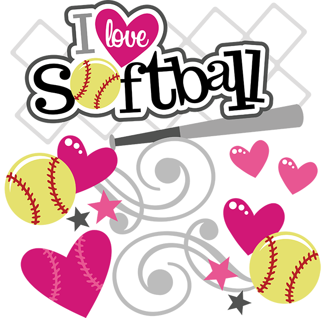 Download I Love Softball Svg Softball Svg File Svg Files For Scrapbooking Free Svgs