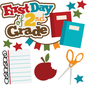 First Day Of 2nd Grade SVG school svg collection school svg files for scrapbooking