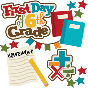 First Day Of 6th Grade SVG school svg collection school svg files for scrapbooking