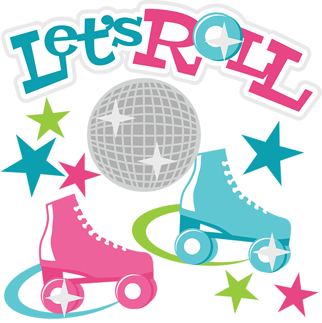 Let's Roll SVG Scrapbook Collection roller skating svg file roller