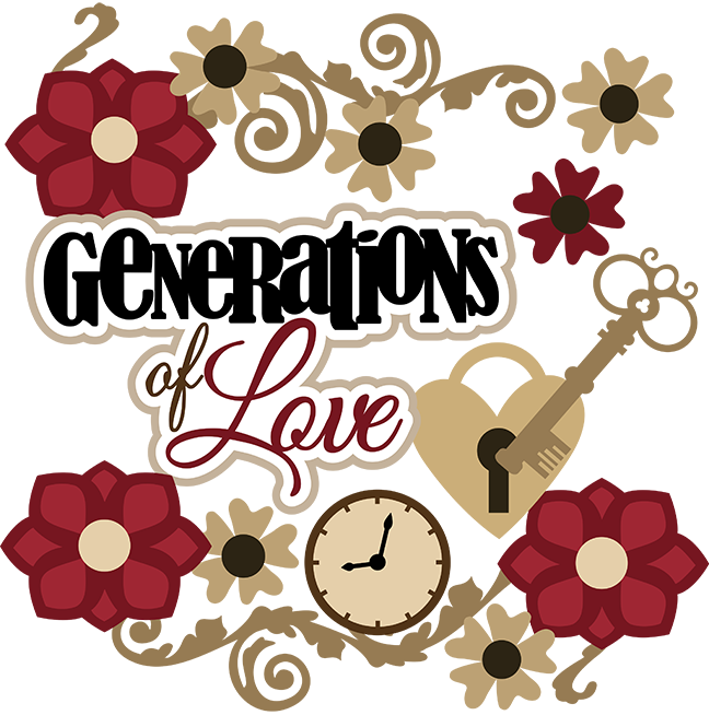 Generations Of Love SVG Scrapbook Collection heritage svg file for scrapbooking cute cut files ...