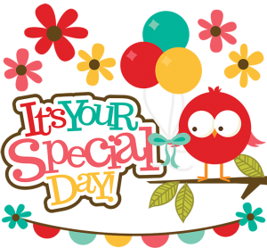 It's Your Special Day SVG scrapbook collection bird svg file balloons svg files for scrapbookings