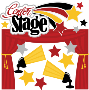 Center Stage SVG scrapbook collection performance svg files recital cut files for scrapbooking