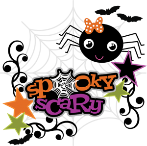 Spoky Scary SVG Scrapbook Collection halloween svg files for scrapbooking spider web svg file