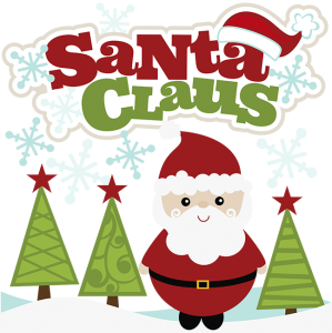 Santa Claus SVG Scrapbook Collection santa svg file for scrapbooking santa cut files christmas svg files