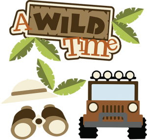 A Wild Time SVG Scrapbook Collection safari svg files for scrapbooking cardmaking