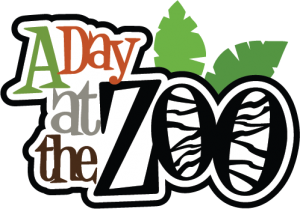 A Day at the Zoo SVG scrapbook title svg files for scrapbooking cardmaking cute svg cuts for scrapbooks