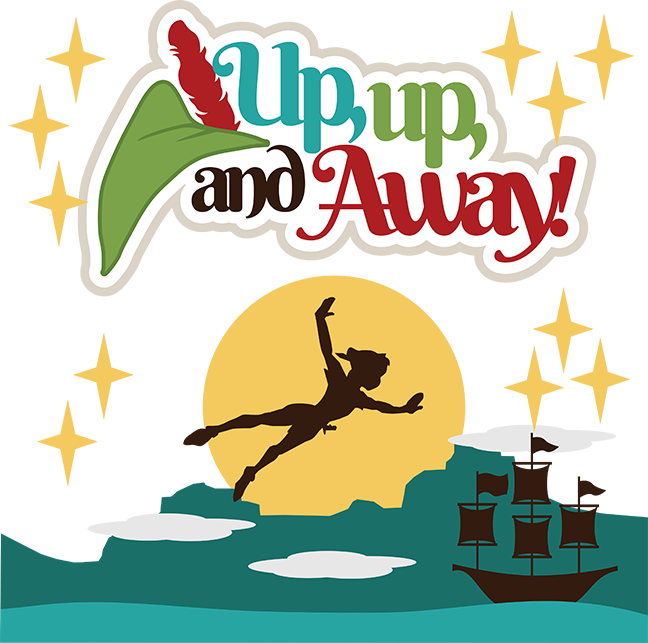 Up Up And Away SVG Scrapbook File Cute Svg Files For Scrapbooking 