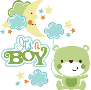 It's A Boy SVG scrapbook collection baby boy svg files for scrapbooking cardmaking cute svg cuts