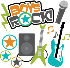 Boys Rock! SVG Scrapbook Collection boys svg files for scrapbooking teen boy cut files for scrapbooks