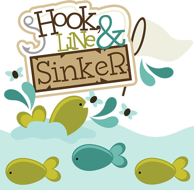 Download Hook, Line & Sinker SVG scrapbook collection fishing svg ...