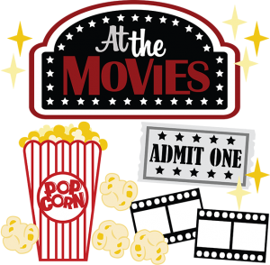 At The Movies SVG scrapbook files movie svg file for scrapbooking movie svg cuts popcorn svg file