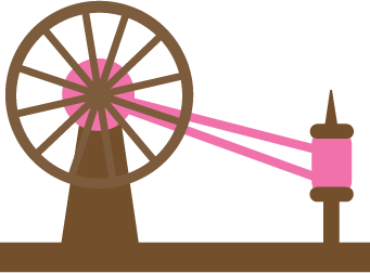 Spinning Wheel SVG file for scrapbooking cute svg files ...