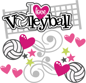 I Love Volleyball SVG scrapbook file volleyball svg files volleyball svg cut files cutting files for scrapbooking