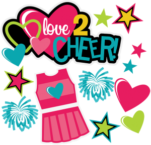 Love 2 Cheer SVG scrapbook collection cheerleading svg files cheerleading svg cuts for cardmaking scrapbooking