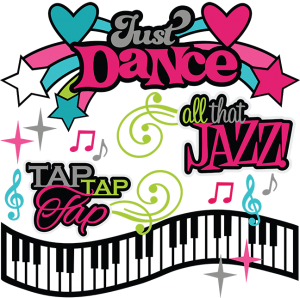 Just Dance SVG scrapook collection dance svg files dance svg cuts cutting files for scrapbooking