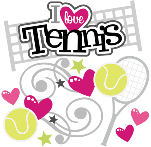 I Love Tennis SVG scrapbook collection tennis svg files tennis svg cuts tennis cut files for scrapbooking