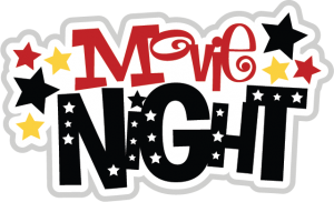 Movie Night Title SVG scrapbook file movie night svg file movie night svg cut free svg files