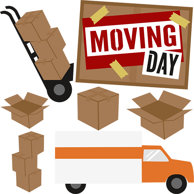 free clip art pictures moving house - photo #18