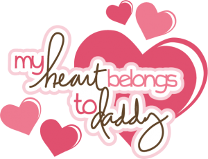 My Heart Belongs To Daddy SVG scrapbook title svg files free svgs cute svg cuts free svg cuts