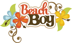 Beach Boy SVG scrapbook title beach svg files beach svg cuts beach boy cut files for scrapooking