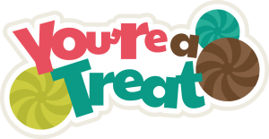 You're A Treat SVG scrapbook title cute svg cuts svg files for scrapbooking cardmaking free svgs