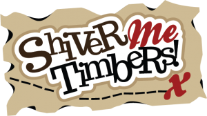 Shiver Me Timbers SVG scrapbook title pirate svg file pirate cut file for scrapbooking cute svg cuts