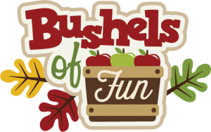 Bushels Of Fun SVG scrapbook title apple picking svg files apple svg cuts cute cut files