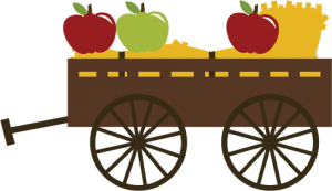 Apples In Wagon SVG file for scrapbooking apple picking svg file cute svg cuts free svgs