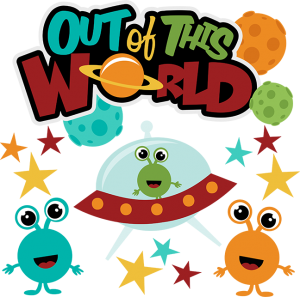 Out Of This World SVG scrapbook collection svg files for scrapbooking alien svgs alien svg files