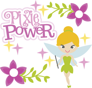 Pixie Power SVG scrapbook collection girl svg files for scrapbooking cute svg cuts free svgs