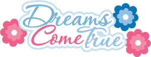 Dreams Come True SVG scrapbook title princess svg file princess svg cut free svgs