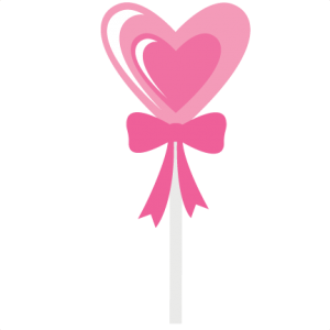 Heart Lollipop SVG file for scrapbooking cardmaking lollipop svg valentines svg file free svgs