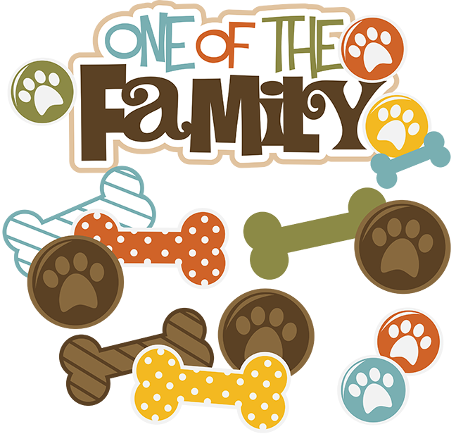 Download One Of The Family Dog SVG file for scrapbooking dog cut ...