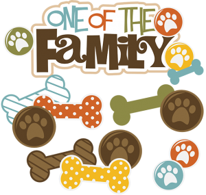 One Of The Family Dog SVG file for scrapbooking dog cut files for scrapbookis dog svg cuts free svgs